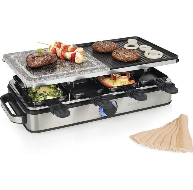 Раклетница Princess 162635 8 Stone und Grill Deluxe (01.162635.01.001)