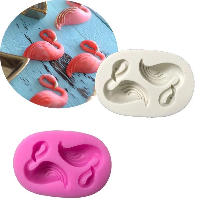 Flamingo Form Kuchenform Schokoladenform für die Küche Backen Kuchenwerkzeuge DIY Zuckerhandwerk Dekorationswerkzeug