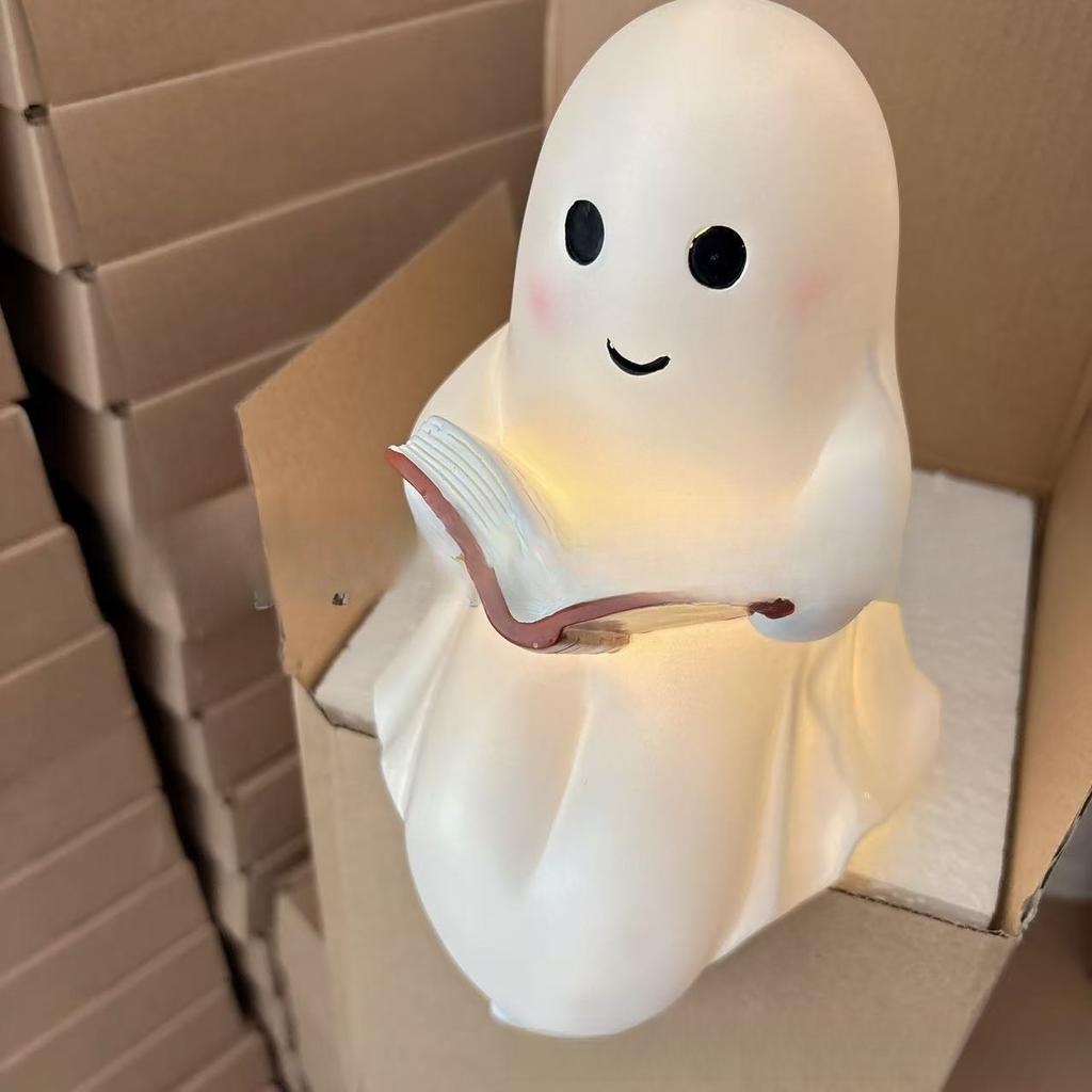Cute Ghost Reading Lamp Ghost Reading Night Lamp Halloween