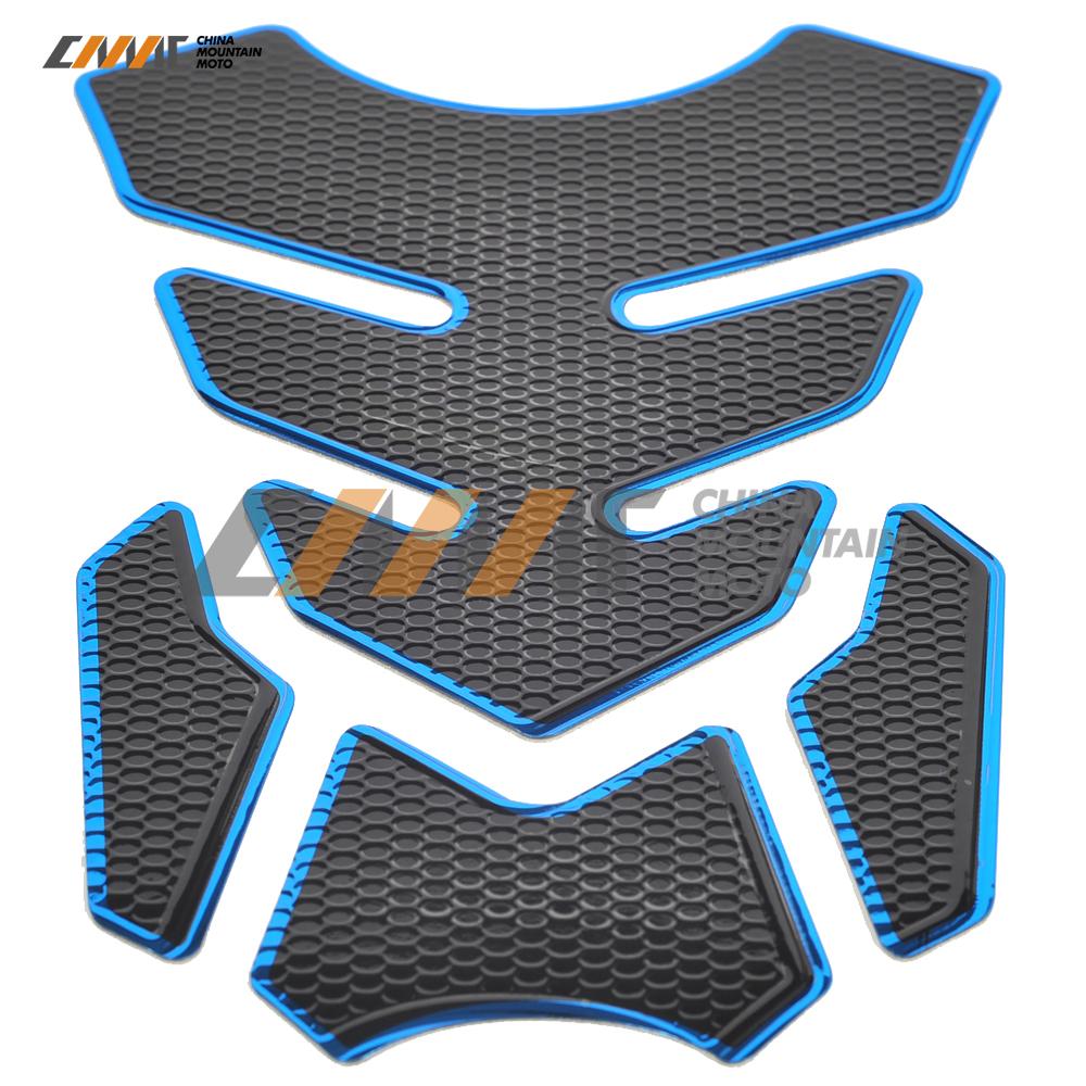 Motorcycle Fuel Oil Tank Pad Decal Protector Cover Sticker Case for Honda CBR Yamaha MT 07 09 10 FJR XJ6 Kawasaki Suzuki Triumph