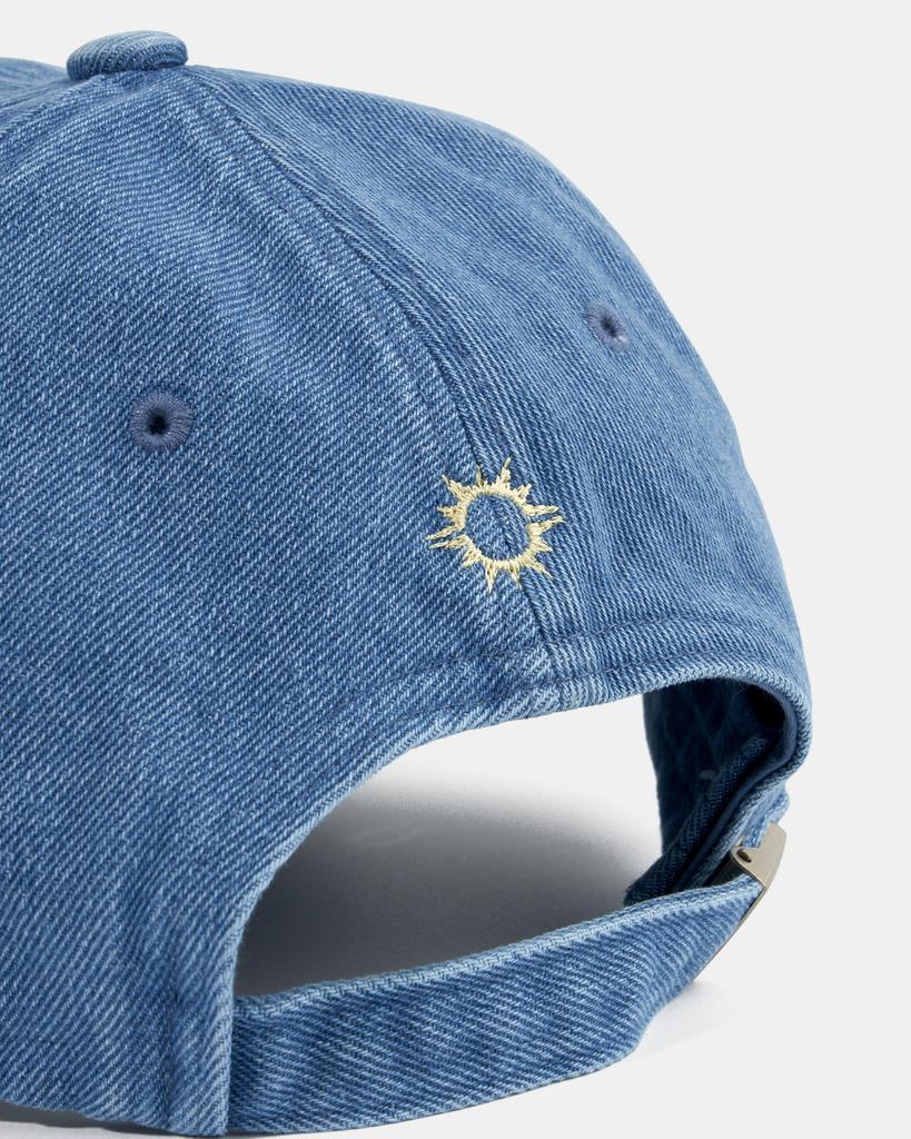 HELLO SUNRISE Hs Travel Agency Logo Ball Cap_Denim Blue