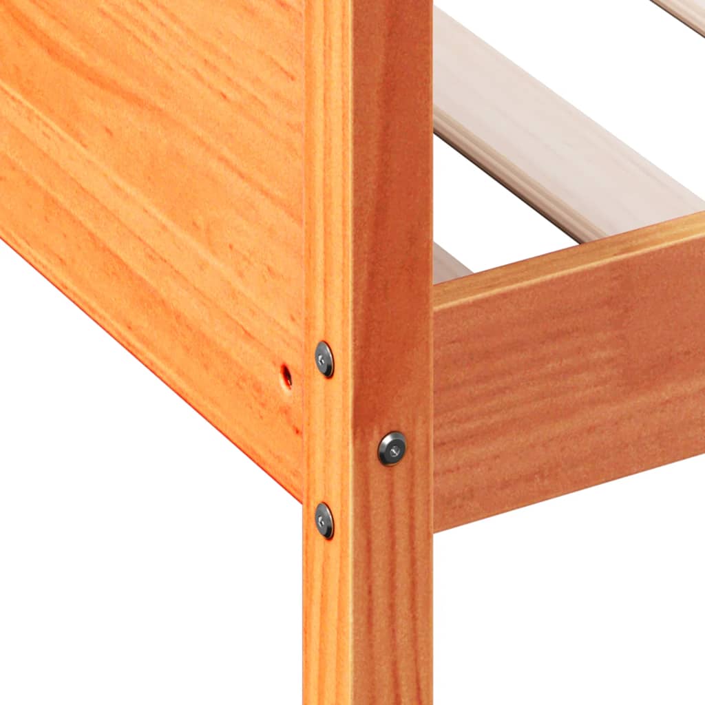 Daybed without Mattress Wax Brown 90 x 190 cm Solid Pine Wood