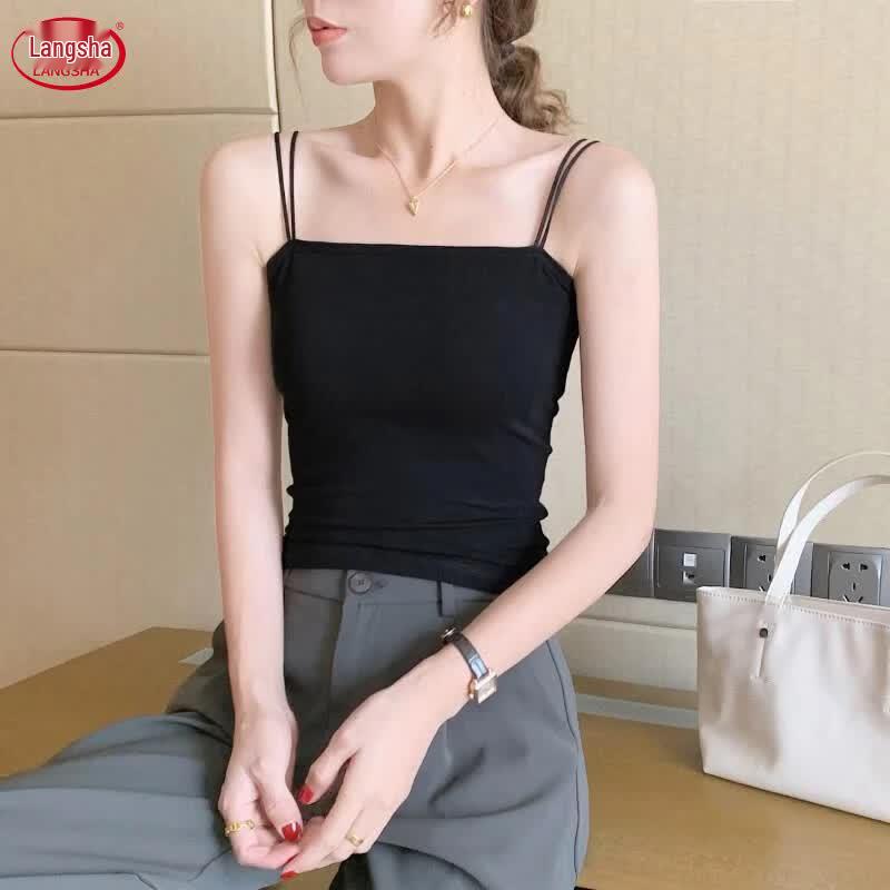Langsai Women s Thin Strap Camisole S (Under 85 lbs)
