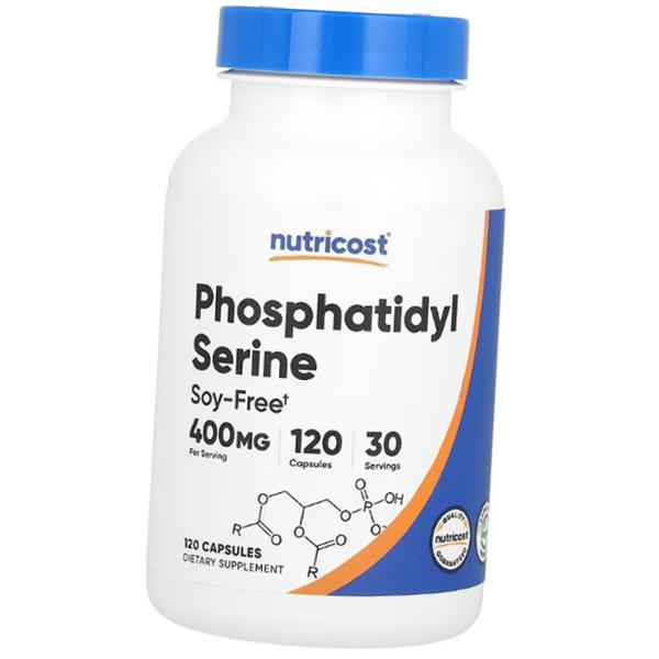 

Фосфатидилсерин, Phosphatidyl Serine, Nutricost 120капс (72647020) 120caps