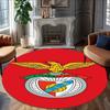 1pc Football Team (18) Design Printed Area Round Carpet for Bedroom Living Room Home Decor Rugs Mat Non Slip Mat Rug for Bedside