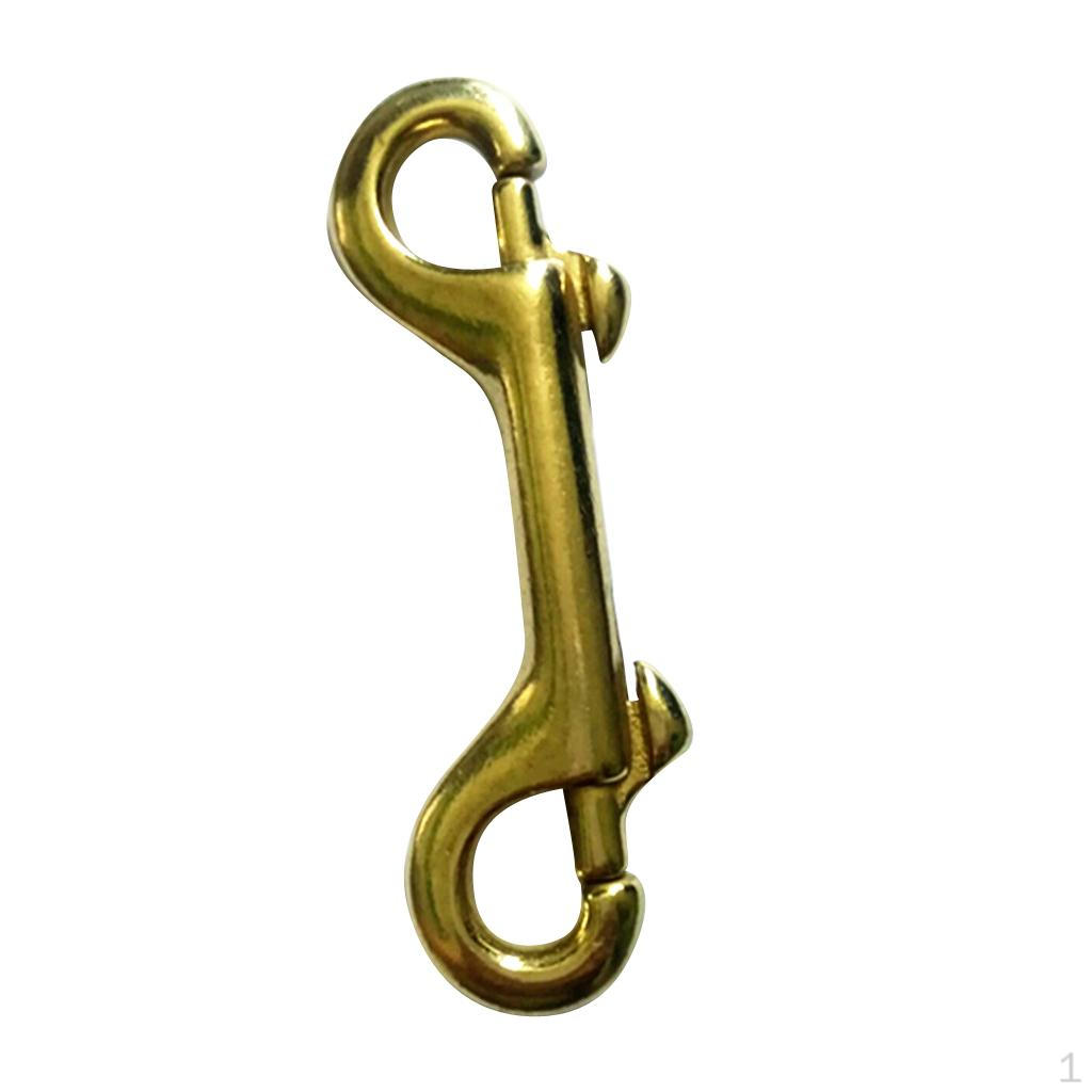 

Scuba Diving Double End Brass Clip Snap Clasp Hook Bag 3.5
