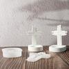 Multipurpose Sturdy Silicone Crosses Plaster Holder Mould Set Portable for Resin Plaster Craft Supplies Assorted Sizes
