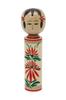 Japanese Souvenir Kokeshi Traditional Michinoku Kokeshi Doll, 12.1cm (4 Inches), Craft, Handmade, Naruko,