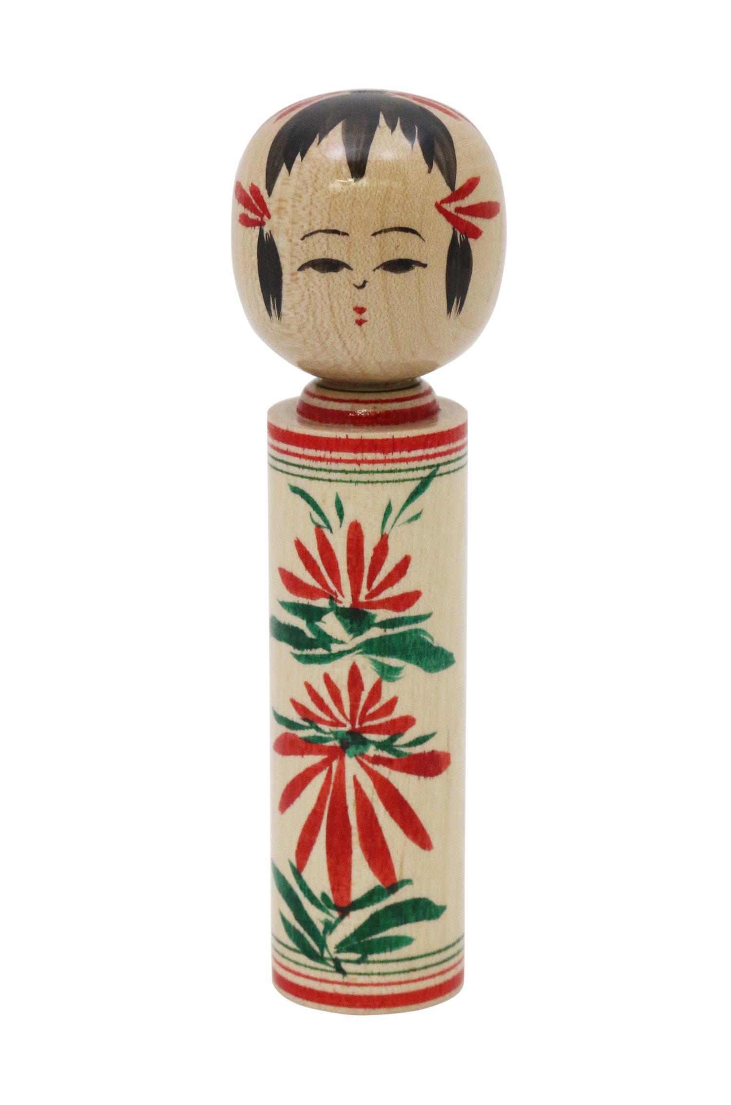 

Японский сувенир Кокеши Традиционная кукла Кокеши Митиноку, 12,1 см (4 дюйма), Ремесло, Ручная работа, Наруко,