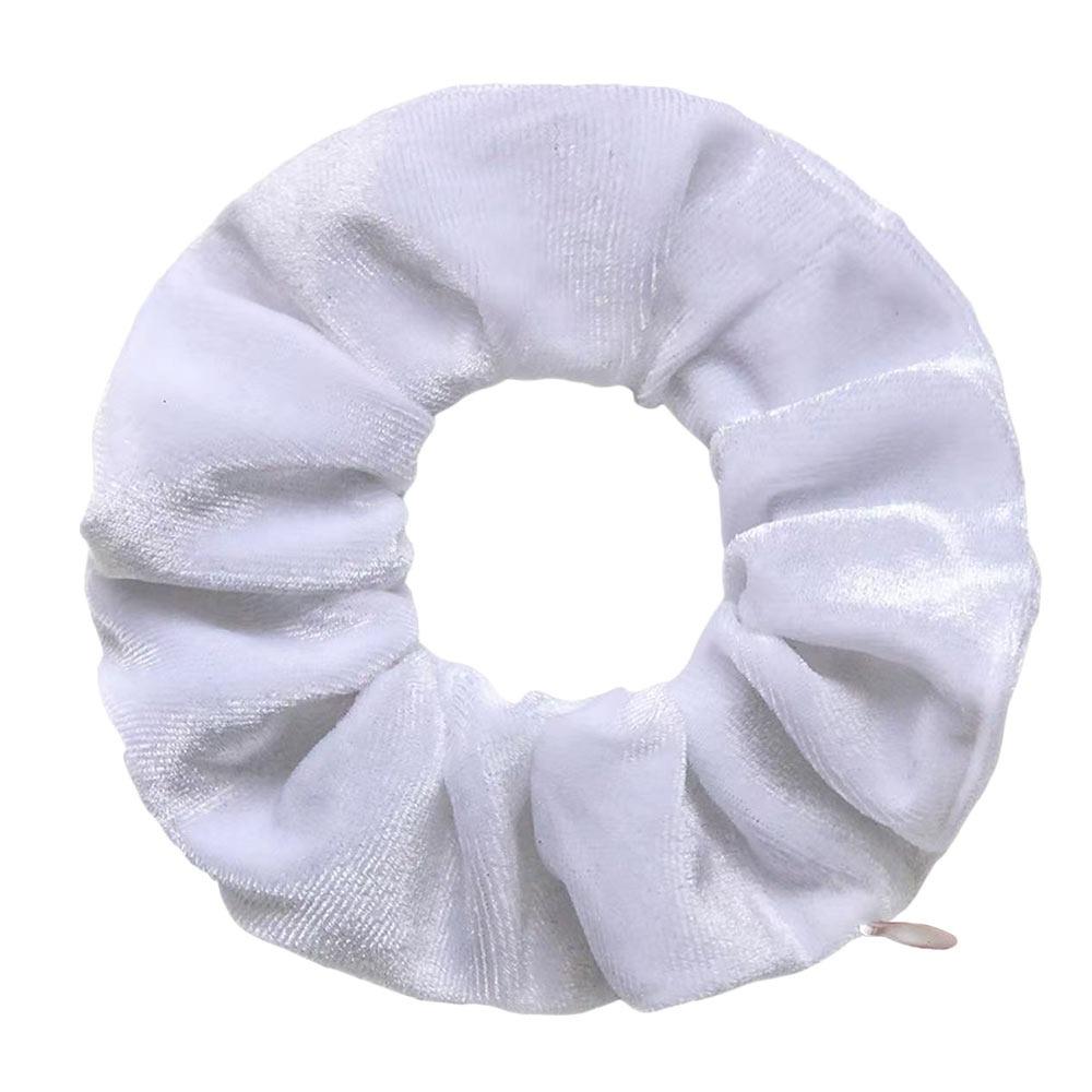 Anti-Theft Scrunchie with Hidden Pocket Elastic Hair Band Trendy Ponytail Holder Women Girls