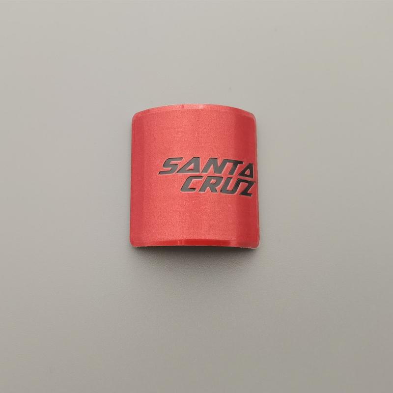 Santa Cruz Bike Badge, Mountain Bicycle Sticker, DIY Personalized Decorative Sign, Soft Aluminum Alloy Sticker