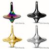 Creative Metal Fidget Spinner With Colorful Design Reduce Stress And Spin Freely!