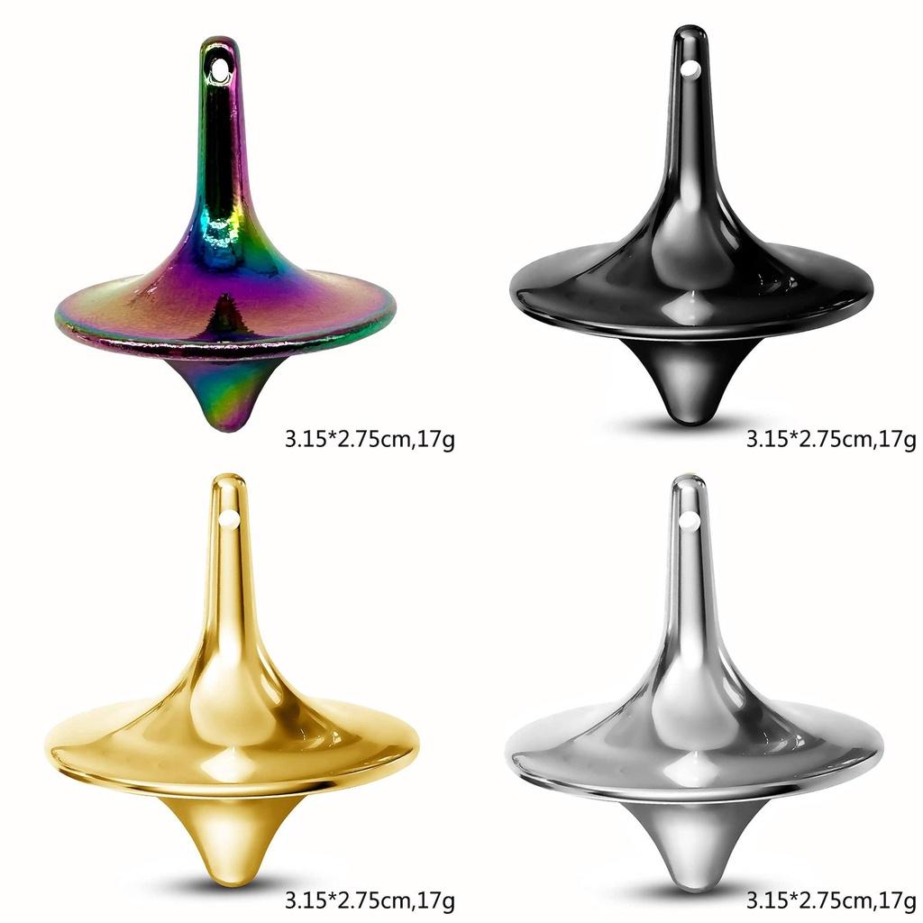 Creative Metal Fidget Spinner With Colorful Design Reduce Stress And Spin Freely!