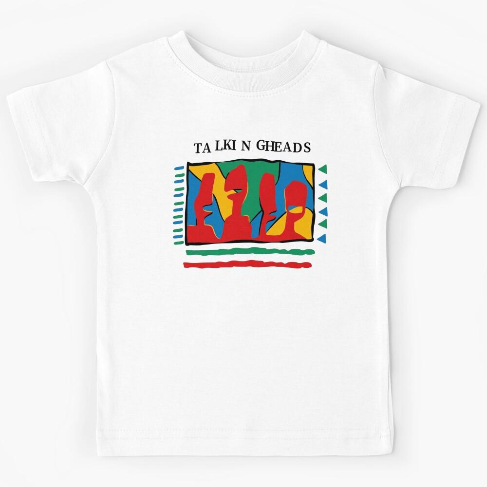 Abstract Color Block Retro New Wave Music Art Design Kids T-Shirt 150
