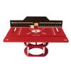 Upgraded Aluminium Router Table Insert Plate Woodworking Tool Set with Miter Gauge and Sliding Tenoning Fence for Router Table