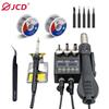 JCD8898 2-in-1 Soldering Iron & Hot Air Gun Station for Mobile Phone & Electronics Repair