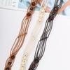 Versatile Bohemian Woven Waist Chain Simple Vintage Tassel Waistband For Women Girls  Dress Decoration Accessories Gifts