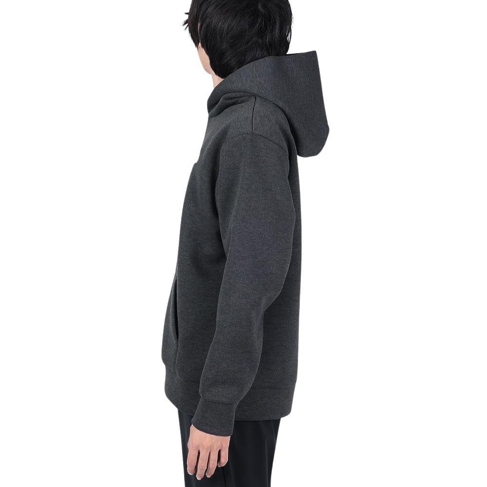 The North Face Tech Air Sweat Wide Mixed XL Men's Hoodie, Stretch, Anti-Static, Charcoal, (FW23)