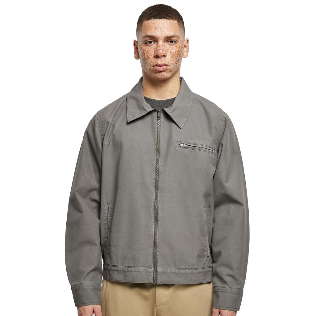 Urban Classics Mens Overdye Wear To Work Jacket