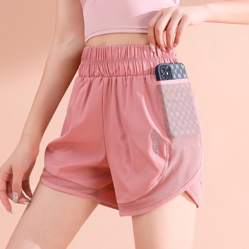 Damski Zestaw do Porannego Biegania i Jogi Szybkoschnący - Lekkie Szorty i Top z Krótkim Rękawem