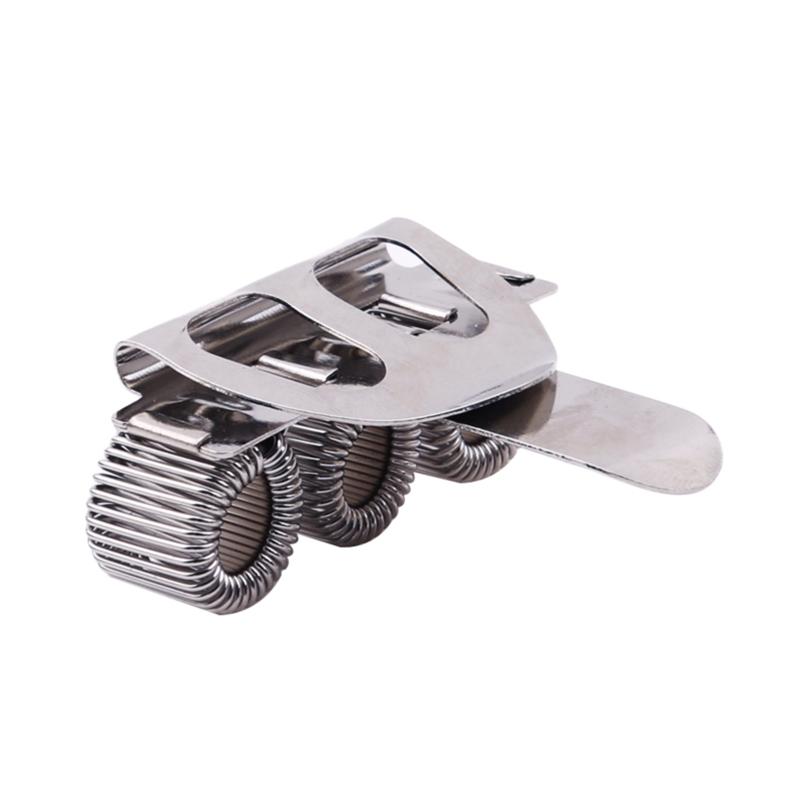 Nurse Uniform Pen Holders Back Clip Three Hole Flat Pen Holder Stationery Hardware Accessories