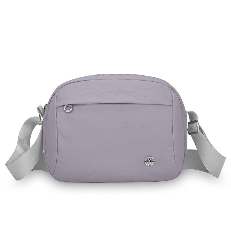 Women's Shoulder Bag Solid Color Outdoor Crossbody Bag Multi-Compartment Mother Bag