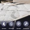 The White Stone Surmatelas respirant hauteur 5 cm | Correcteur de matelas ergonomique | Garnissage en ouate soft 