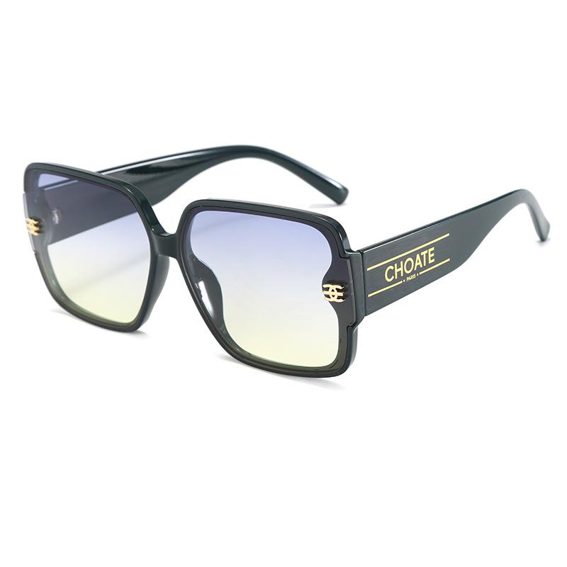 Occhiali da sole da donna Occhiali semplici, Protezione UV, Tendenza, Occhiali da sole con montatura grande