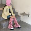 Y2K Spicy Leopard Print Faux Fur Calf Socks - Women's Warm Autumn/Winter Plush Leg Warmers