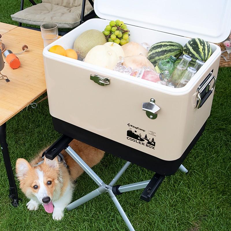 KING CAMP Cooler Box 51 Liters Refrigerator