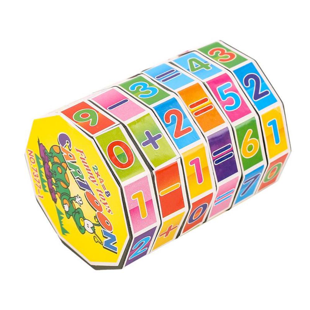 

Fun Mathematics Numbers Magic Cube Educational Tool Calculate Function Montessori Puzzle Game Magic Cube Educational Math Block