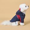 Waterproof & Windproof Hooded Dog Jacket: Thickened Warm Pet Windbreaker for Autumn & Winter