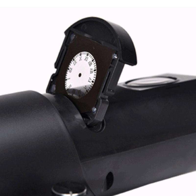 Analog Digital LED Projection Clock with 4 Color Slides and Remote Control for Easy Time Viewing In Bedroom or Office