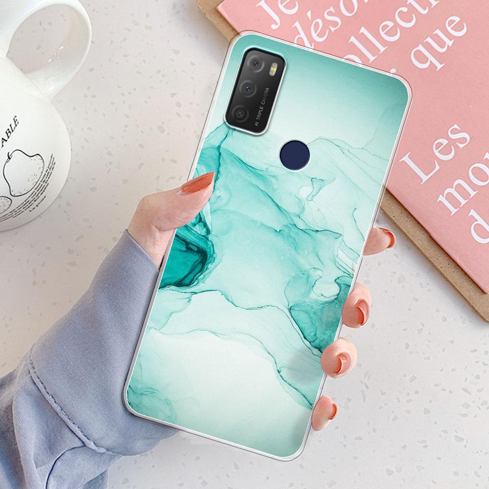 For TCL 20E Case For TCL 20Y Shell Shockproof Cover Clear Protect Soft Silicone Fashion Phone Cases For TCL 20Y 20E Coque Funda