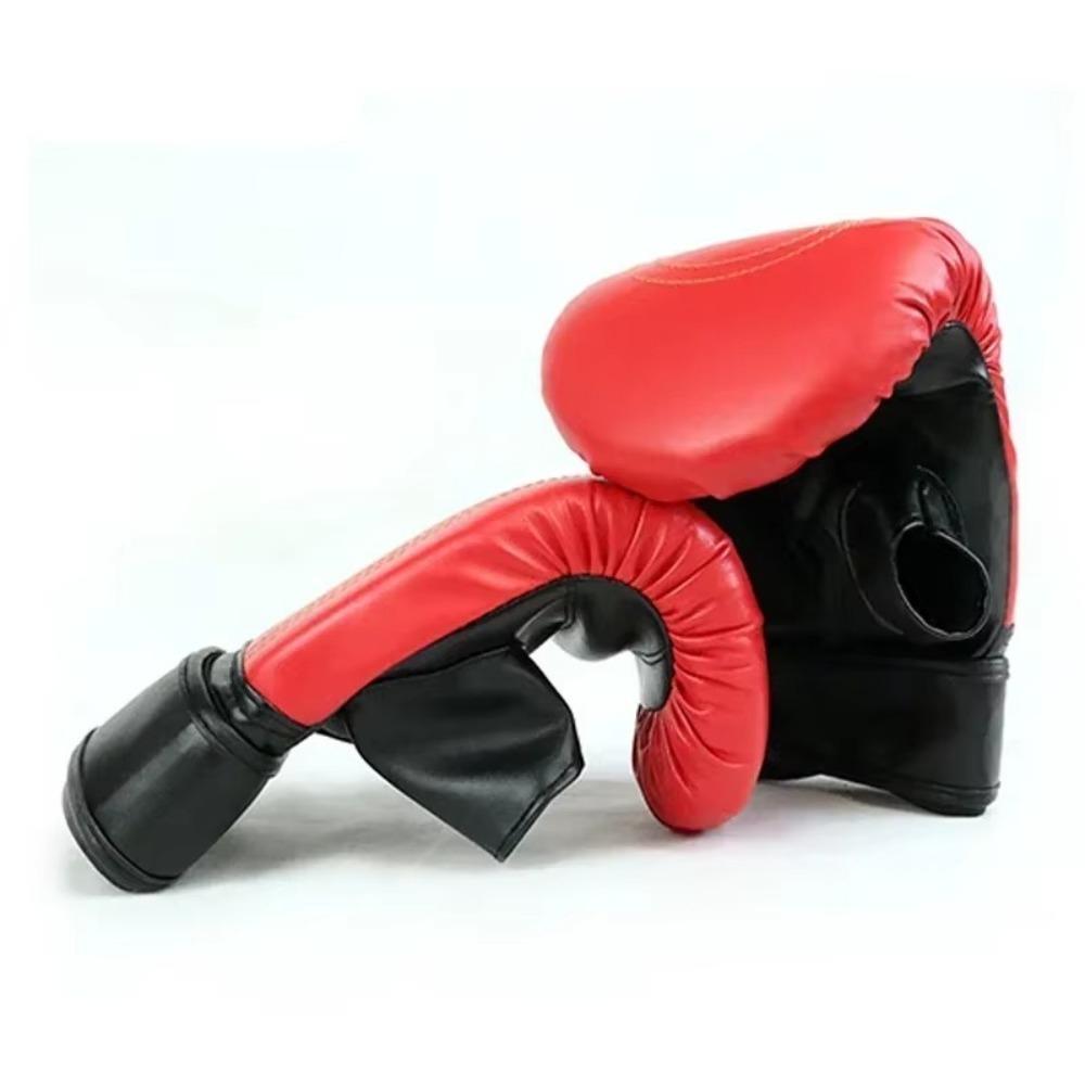 1 Pair PU Leather Boxing Gloves Boxing Training Exercise Sports Protection Mitts  Adults Women Men