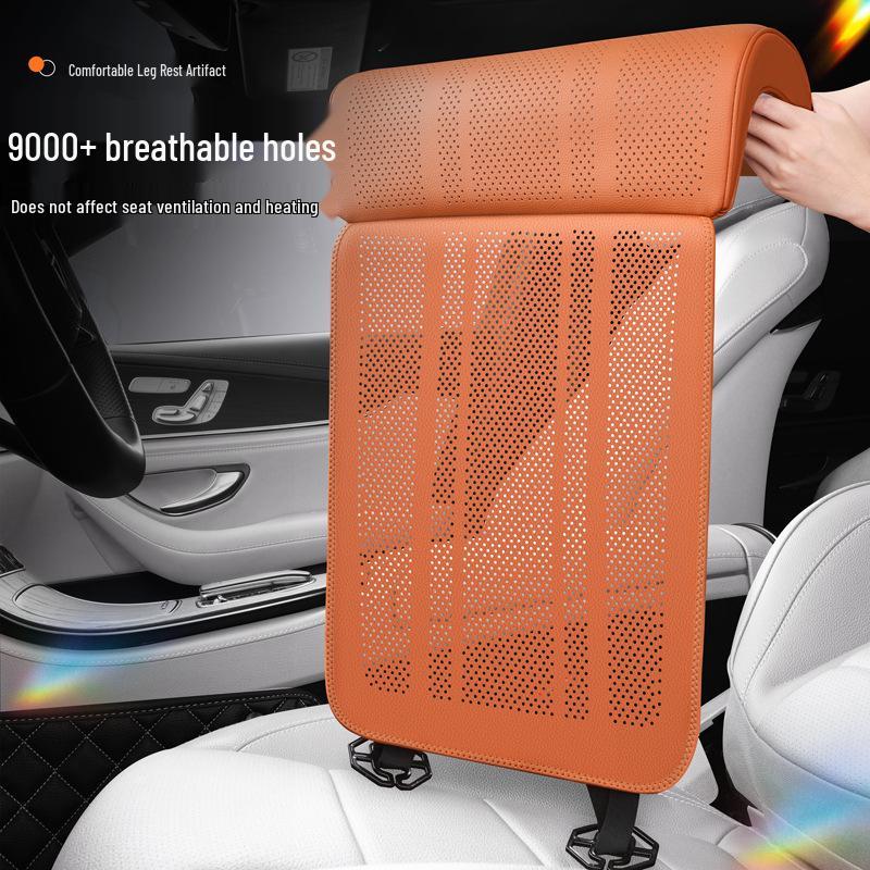 Universelles Vier-Jahreszeiten-Autositzkissen mit integrierter Beinauflagenverlängerung