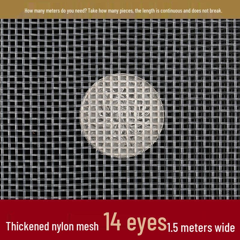 Durable Nylon Mesh Filter for Corrosion-Resistant Aquaculture and Insect-Proof Industrial Applications