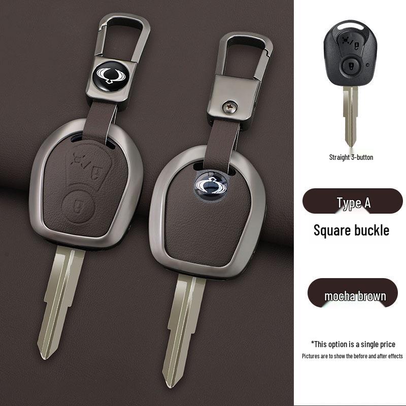 Metal Shell Key Cover & Buckle for SsangYong Korando/Rexton Remote
