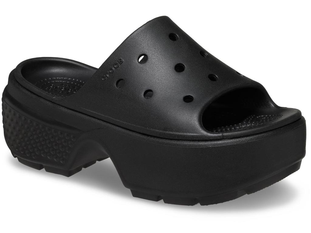 Crocs Sandals Stomp Slide 209346-001 (Black/25.0/Lady's)