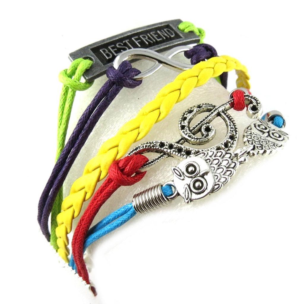 Les Trésors De Lily [K7330] - Ethnic Bracelet 'Kilimanjaro' Tutti Frutti (5 Rows)