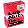 Lug Nuts M12 x Bag 21 KYO-EI (16-Pack) - P1.5 Left-Hand Thread, 16-Pin, Type, Hex, 102S-16P