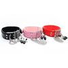 Adult Erotic PU Neck Collar with Iron Chain and Nipple Clamps – SM Bondage Flirting Set