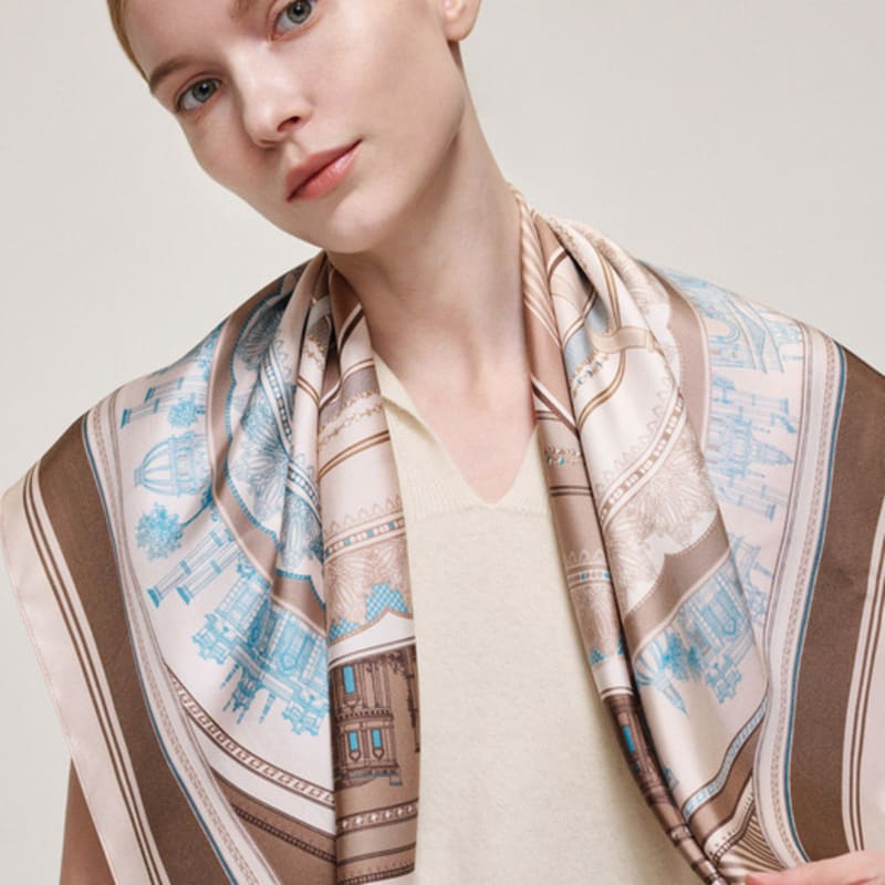 Saint Luxure Maeve Beige Blue