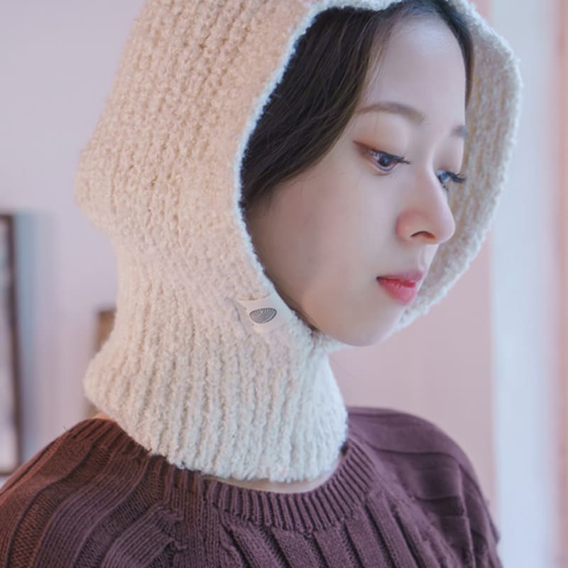 

meminn ravin knit balaclava 2color 02_Ravin (BK)