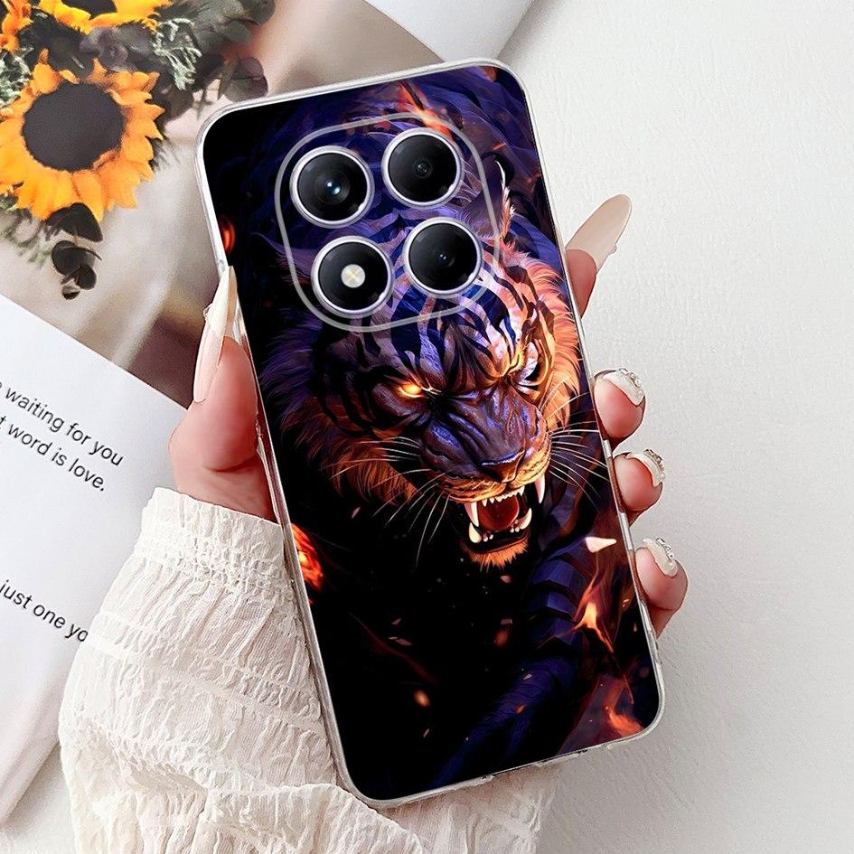 For Xiaomi Redmi Note 14 Pro Plus Case Cute Strawberry Love Heart Soft Silicone Clear Cover For Redmi Note 14 Pro 5G Global Etui