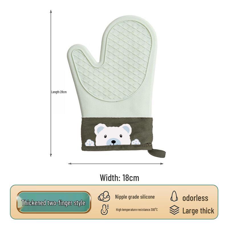 MDNG Bear Design Silicone Oven Mitt