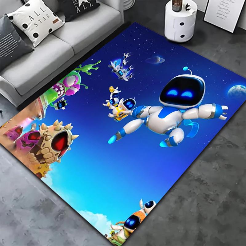 ASTRO BOT Carpet Rug for Living Room Bedroom Home Sofa Decoration,Kids play Non-slip Floor Mat