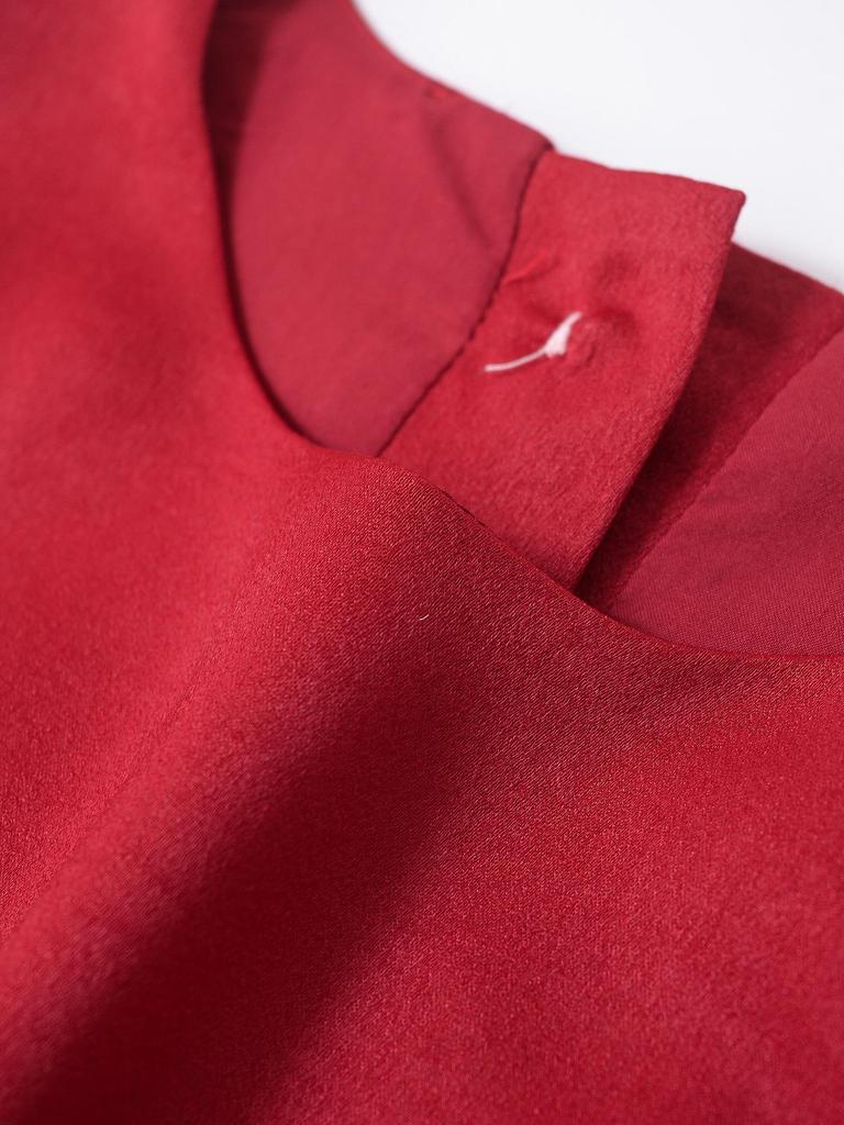 2025 Spring Women's European & American Style Sleeveless Balloon Silhouette Top