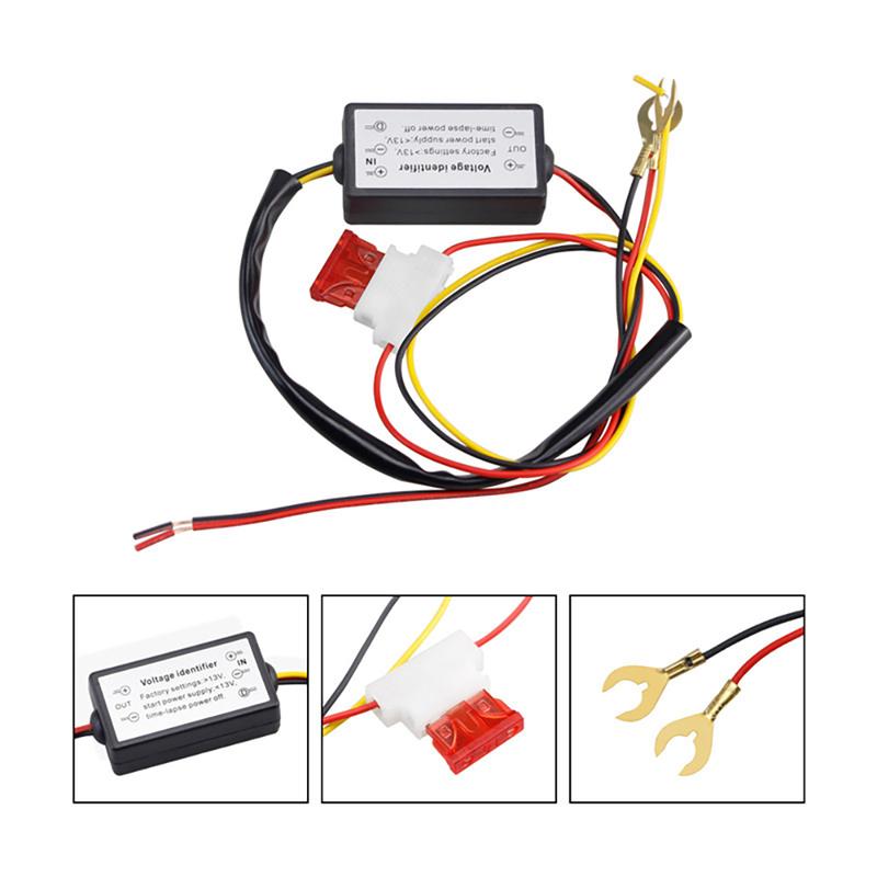 Multifunctional Auto LED Daytime Running Light Relay Harness Dimmer on/Off 12-18V Fog Lamp DRL Controller Delay Light Delay Line