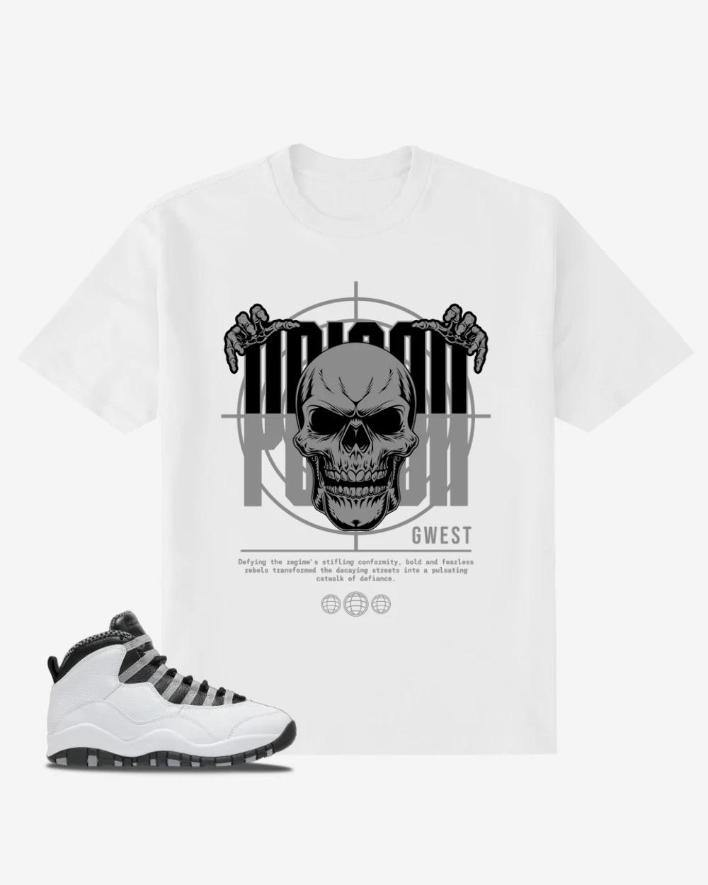 Poison Skull Oversized T-Shirt M